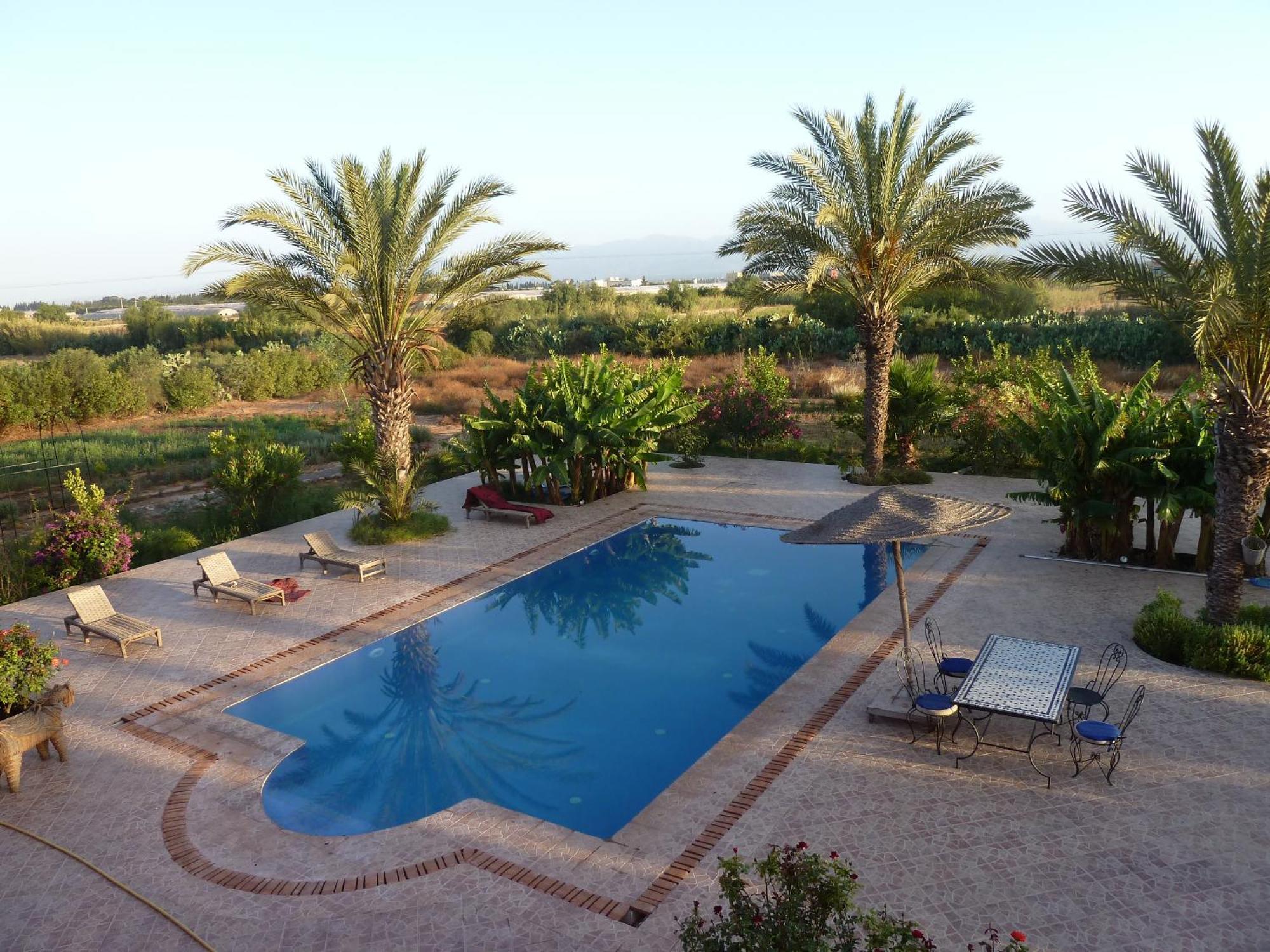 Riad-Villa Agadir-Taroudant Sidi Boumoussa Eksteriør billede